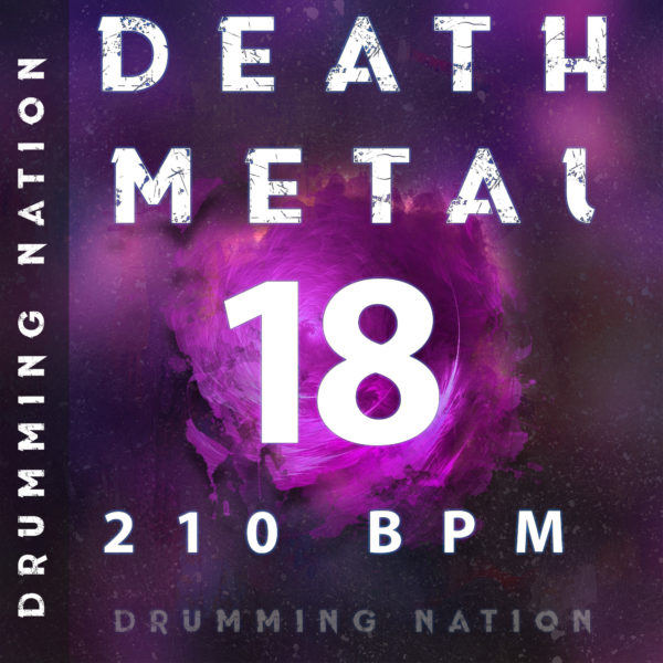 Death Metal - Drum Track - 210 BPM